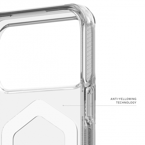 UAG Plyo iPhone 18 Pro K�l�f-Ice/White