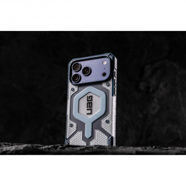 UAG iPhone 18 Pro Ask�l� �effaf K�l�f-Blue