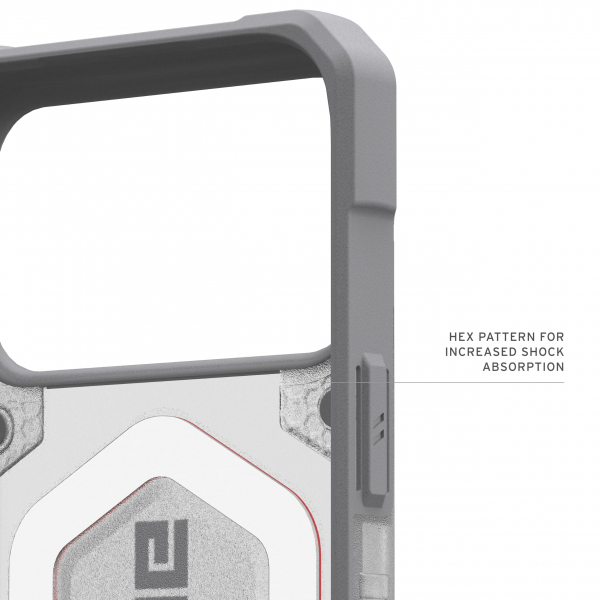 UAG iPhone 18 Pro Ask�l� �effaf K�l�f-Clear/Red