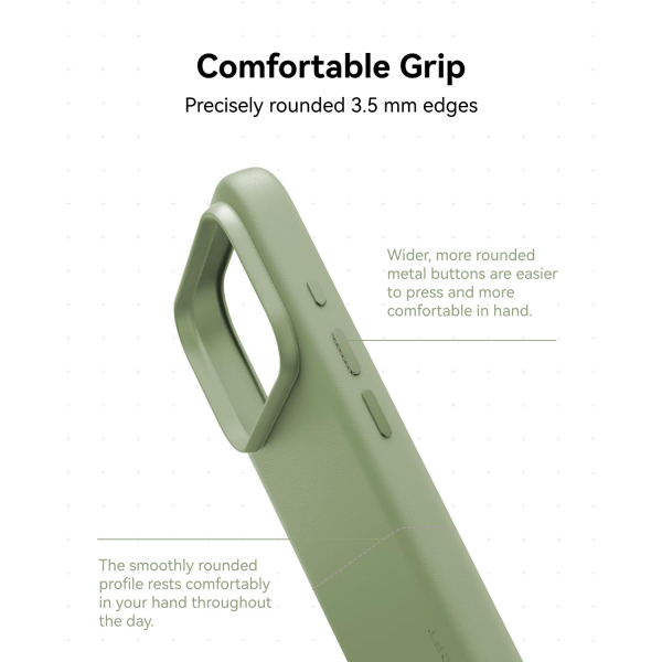 MOFT MOVAS iPhone 18 Pro MagSafe K�l�f-Khaki Green