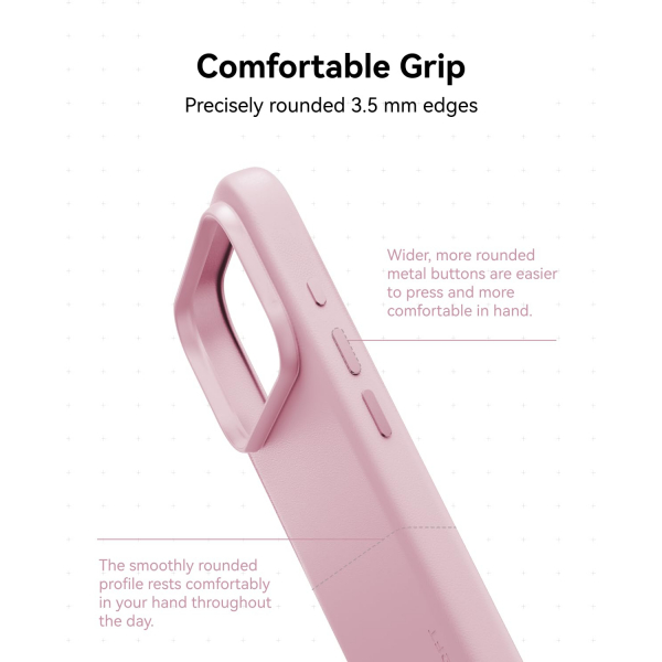 MOFT MOVAS iPhone 18 Pro MagSafe K�l�f-Light Pink