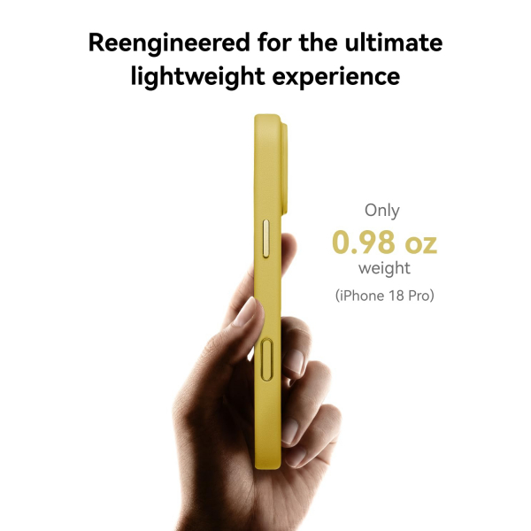 MOFT MOVAS iPhone 18 Pro MagSafe K�l�f-Panna Cotta