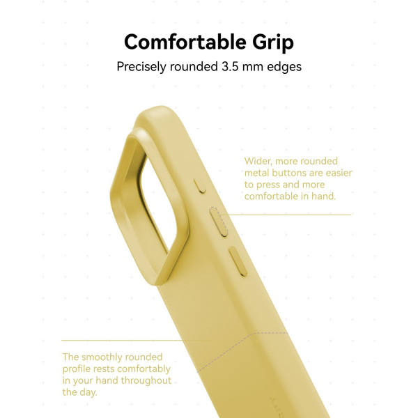 MOFT MOVAS iPhone 18 Pro MagSafe K�l�f-Panna Cotta