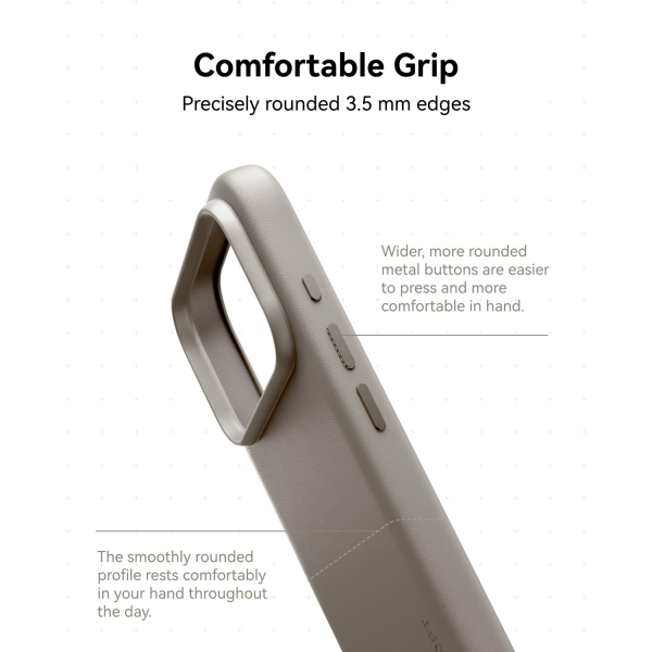 MOFT MOVAS iPhone 18 Pro MagSafe K�l�f-Taupe