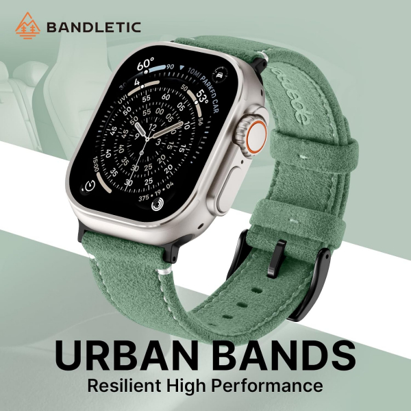Bandletic Apple Watch Series 12 S�et Kay��-Pine Green