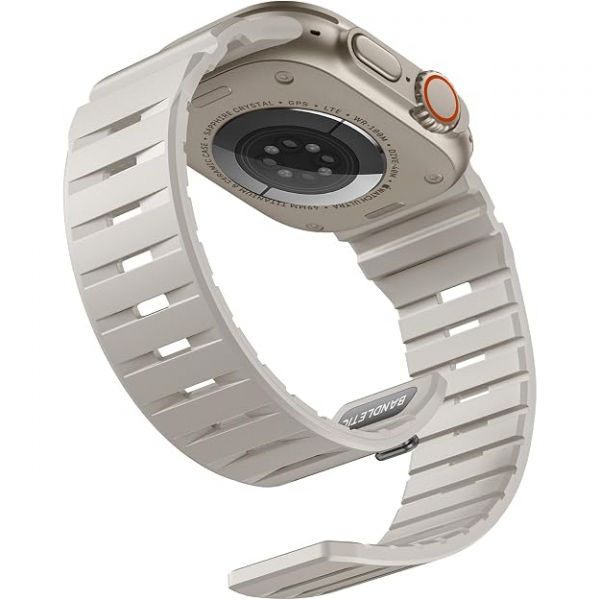 Bandletic Apple Watch Ultra 4 Silikon Kay��-Starlight