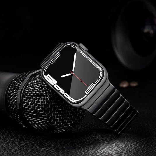 NewWays Apple Watch Ultra 4 �elik Kay��-Black
