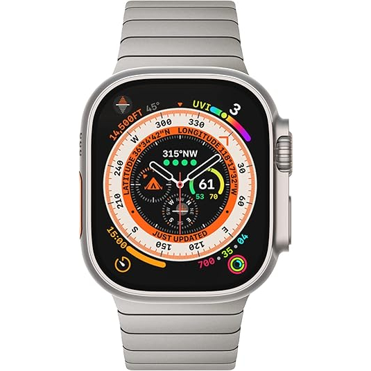 NewWays Apple Watch Ultra 4 �elik Kay��-Titanium
