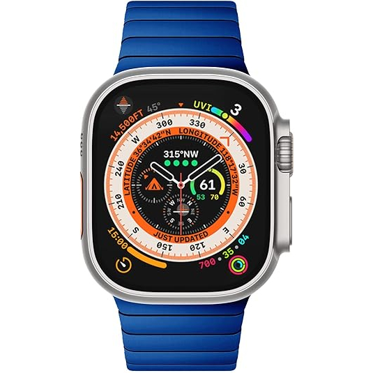 NewWays Apple Watch Series 12 �elik Kay��-Blue