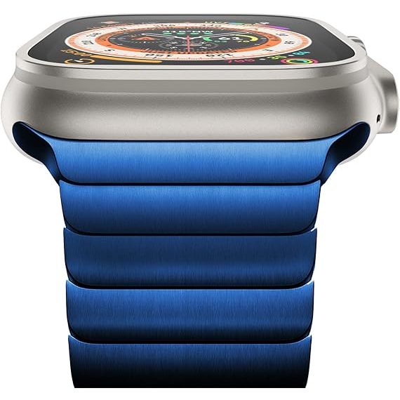 NewWays Apple Watch Series 12 �elik Kay��-Blue