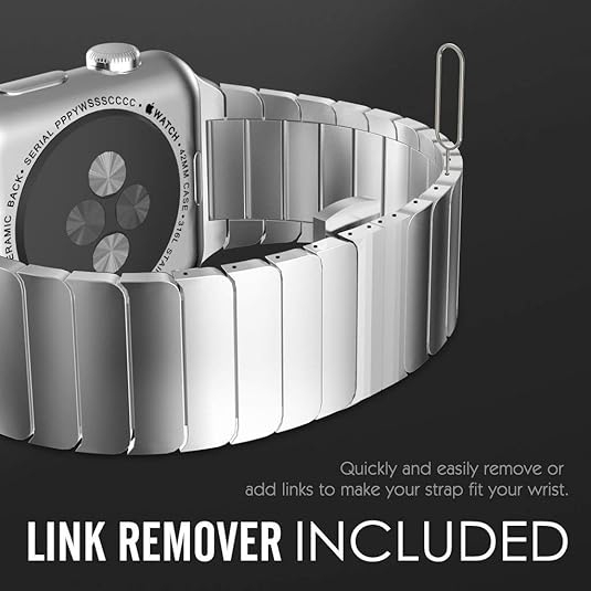 NewWays Apple Watch Series 12 �elik Kay��-Silver