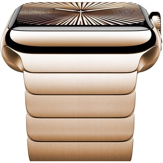 NewWays Apple Watch Series 12 �elik Kay��-Original Gold