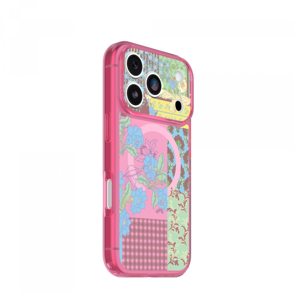 OtterBox Lumen Serisi iPhone 18 Pro Max K�l�f-Patchwork Petals