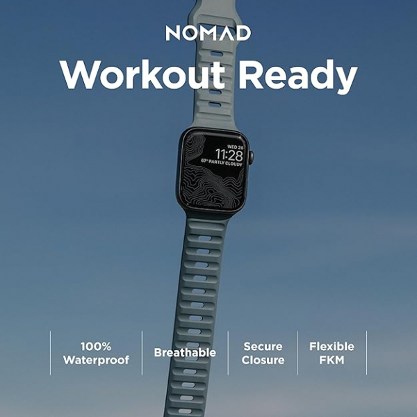 NOMAD Apple Watch Ultra 4 Sportif Kay��-Marine Blue