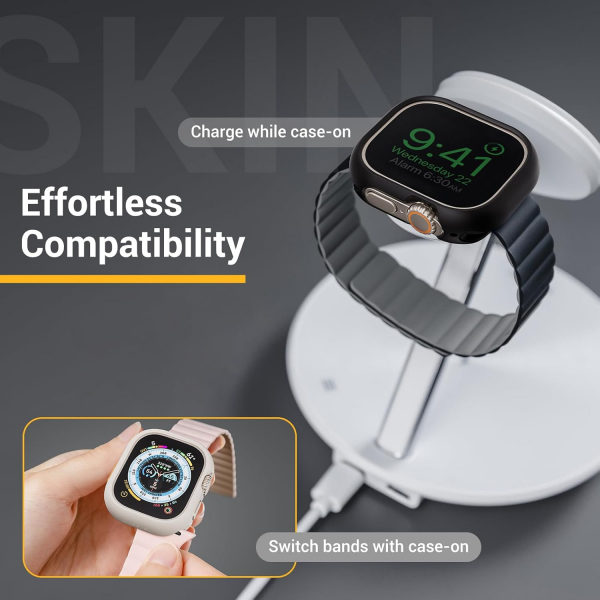 MAGEASY Apple Watch Ultra 4 Bumper K�l�f-Storm Blue