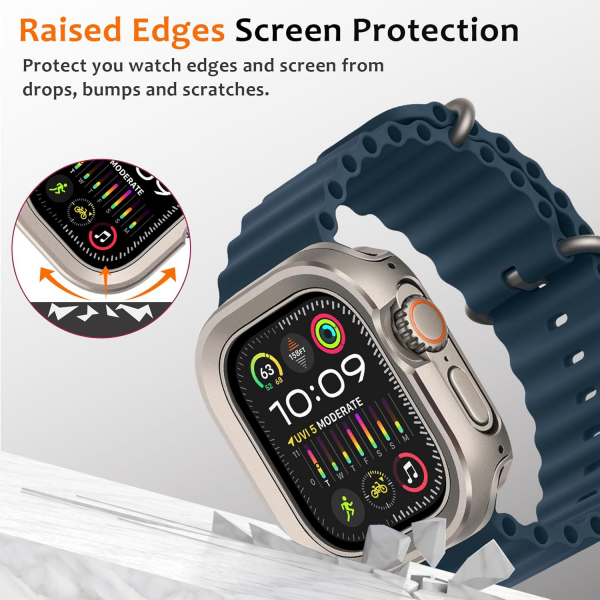 Amizee Apple Watch Ultra 4 Bumper K�l�f-Original