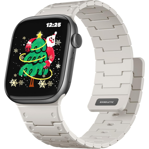 Bandletic Apple Watch 12 Silikon Kay��-Starlight