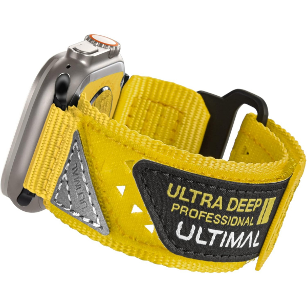 ULTIMAL Apple Watch Ultra 4 Naylon Kay�� -Yellow