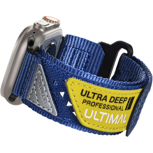 ULTIMAL Apple Watch Ultra 4 Naylon Kay�� -Blue