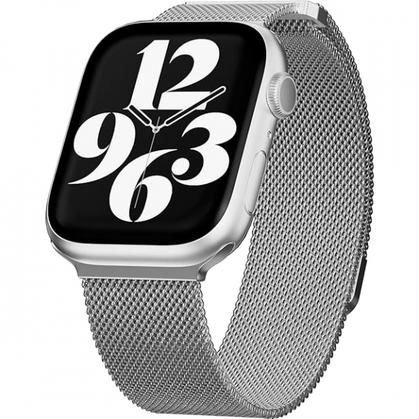 MAGEASY Apple Watch Ultra 4 �elik Kay��-Silver