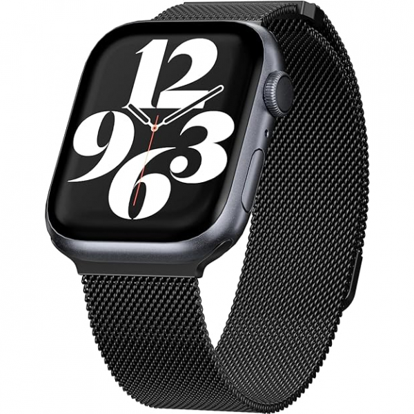 MAGEASY Apple Watch Ultra 4 �elik Kay��-Black