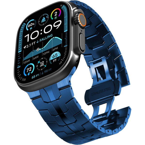 CHANCHY Apple Watch Ultra 4 �elik Kay��-Blue