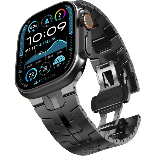 CHANCHY Apple Watch Ultra 4 �elik Kay��-Black 