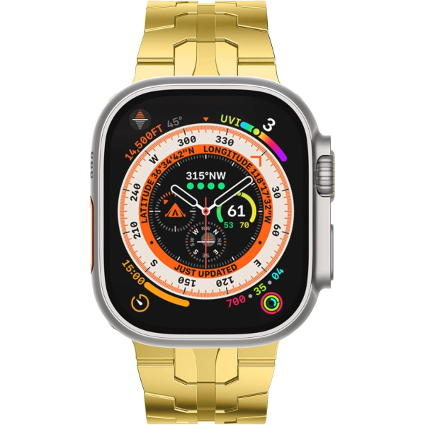 CHANCHY Apple Watch Ultra 4 �elik Kay��-Gold
