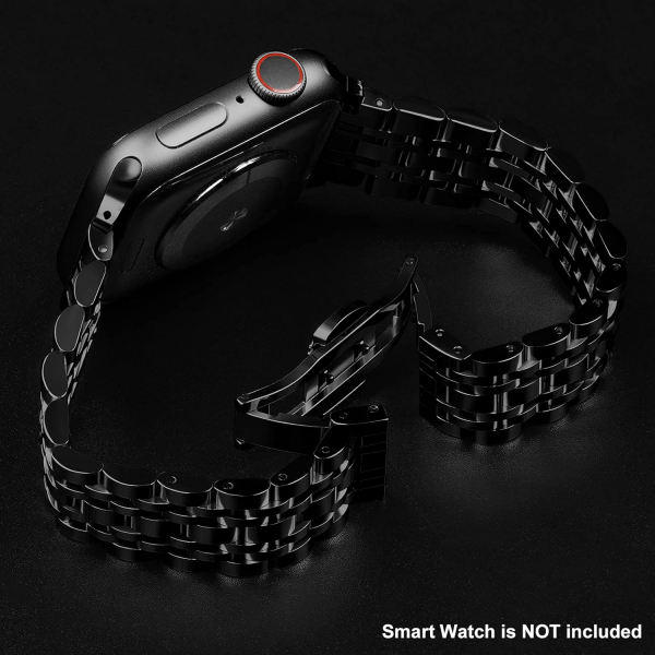 baozai Apple Watch Ultra 4 �elik Kay�� -Black