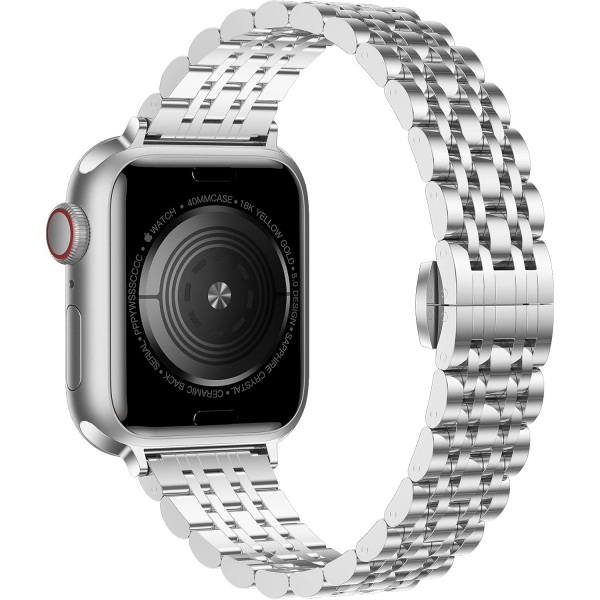 baozai Apple Watch Ultra 4 �elik Kay�� -Silver