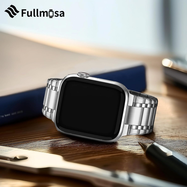 Fullmosa Apple Watch Ultra 4 �elik Kay��-Silver