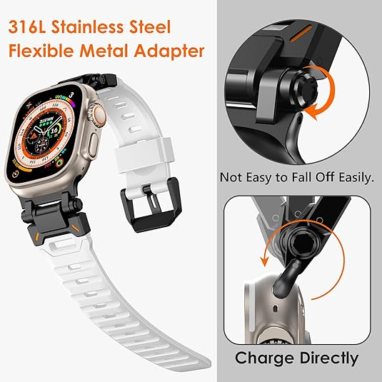 NewWays Apple Watch Ultra 4 �elik Kay��-Golw