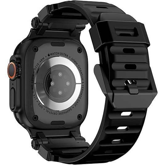 NewWays Apple Watch Ultra 4 �elik Kay��-Black