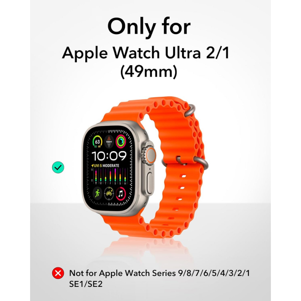ESR Apple Watch Ultra 4 Bumper K�l�f-Titanium