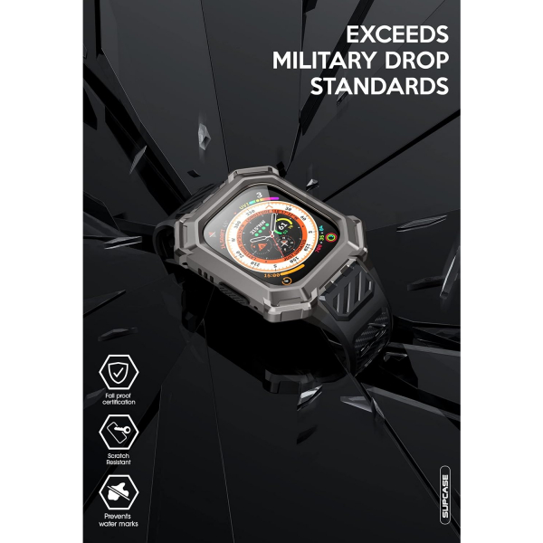 SUPCASE Apple Watch Ultra 4 K�l�f ve Kordon Seti-Star