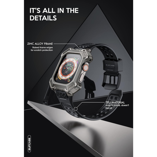 SUPCASE Apple Watch Ultra 4 K�l�f ve Kordon Seti-Star