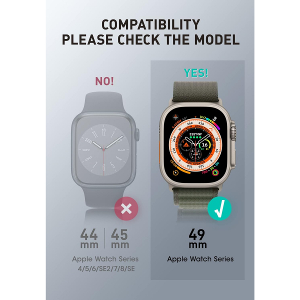 SUPCASE Apple Watch Ultra 4 K�l�f ve Kordon Seti-Star