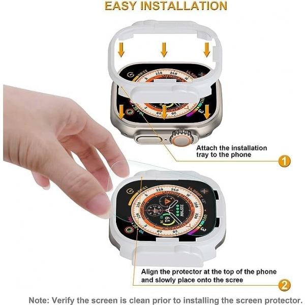 Supershieldz Apple Watch Ultra 4 Ekran Koruyucu