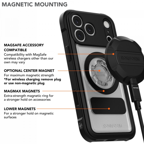 Rokform Rugged iPhone 18 Pro K�l�f-Clear
