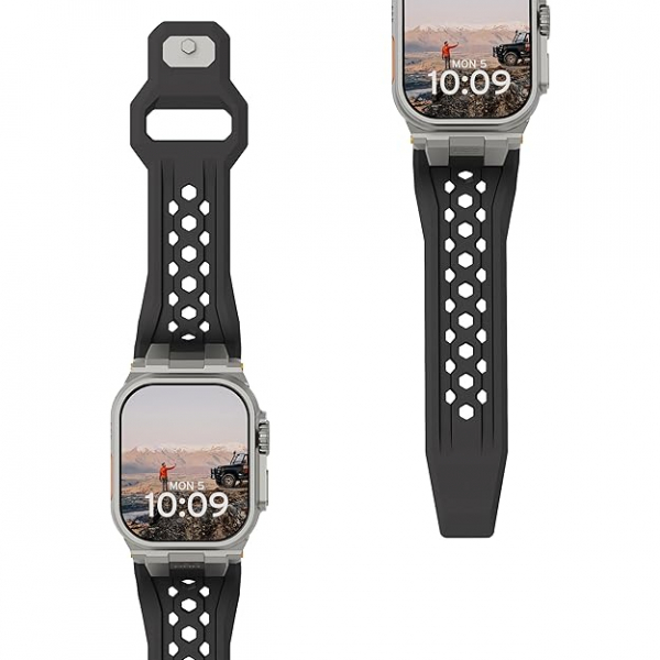 UAG Monarch Apple Watch Series 12 Kay��-Black Titanium