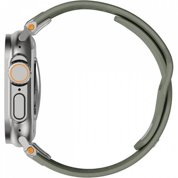 UAG Monarch Apple Watch Series 12 Kay��-Olive Titanium