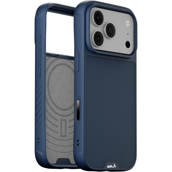 Mous Limitless iPhone 18 Pro K�l�f-Navy Blue