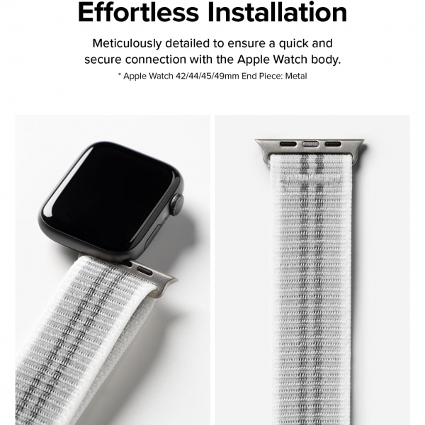 Rin gke Sports Air Loop Apple Watch Series 12 Kay��-Summit White