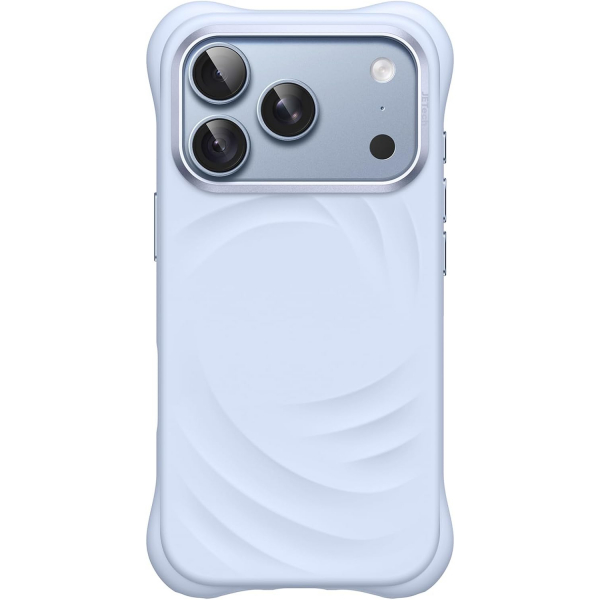 JETech iPhone 18 Pro Manyetik Silikon K�l�f-Glacier