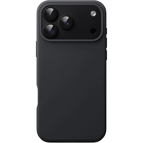 JETech iPhone 18 Pro Silikon K�l�f-Black