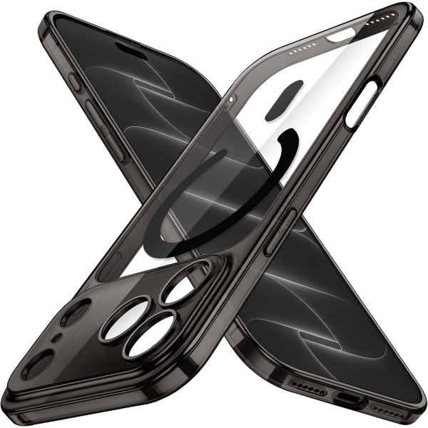 JETech iPhone 18 Pro Manyetik �nce K�l�f-Black