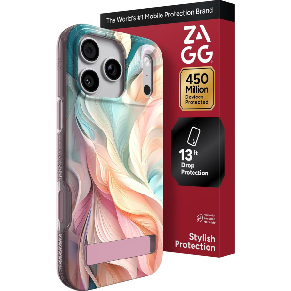 ZAGG Milan iPhone 18 Pro Standl� K�l�f-Feather Ethereal Essence