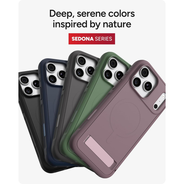 ZAGG Sedona iPhone 18 Pro Standl� K�l�f-Blue