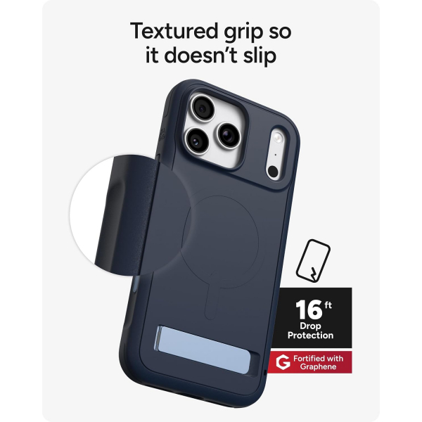 ZAGG Sedona iPhone 18 Pro Standl� K�l�f-Blue