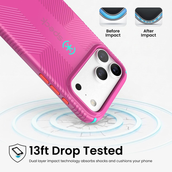 Speck CandyShell Icon iPhone 18 Pro MagSafe K�l�f-Bubblegum Pop